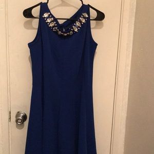Blue dress